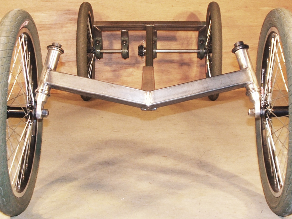 StreetFighter QuadCycle - frame geometry